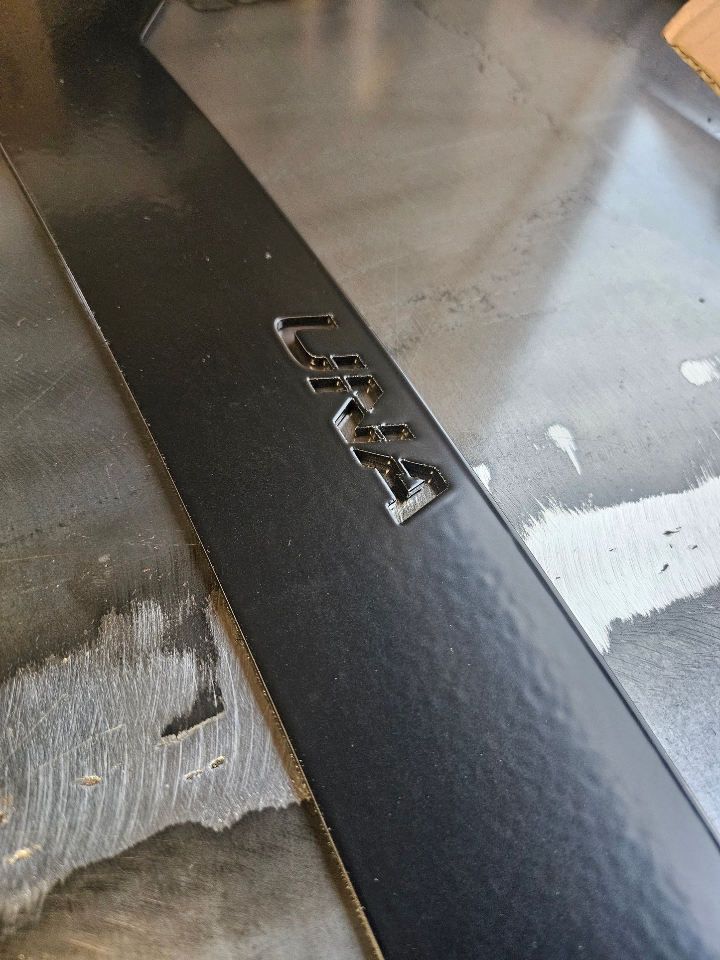 Custom Aluminium Spoiler Lip – Grade 5083, Powder-Coated Finish