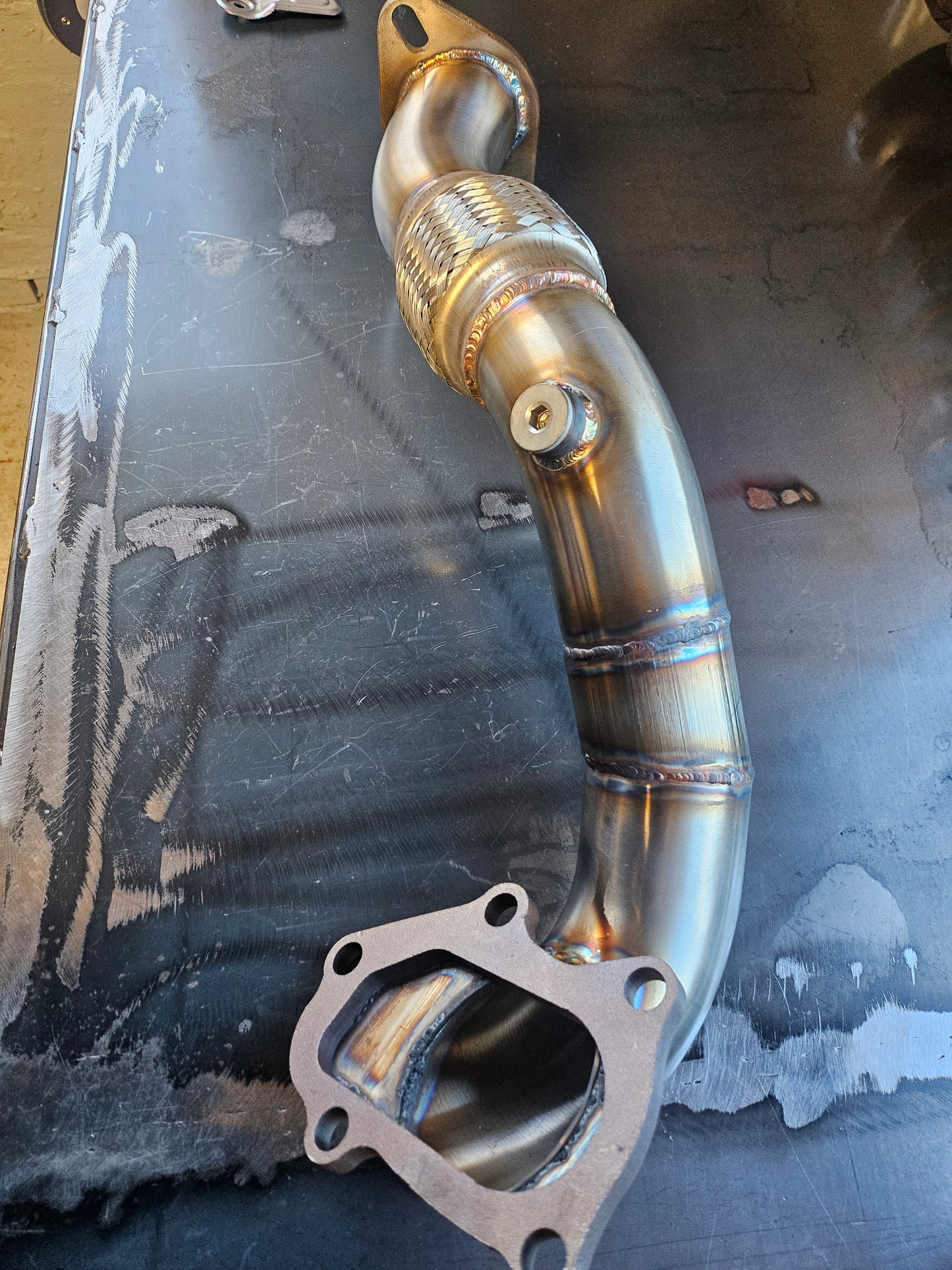 ST150 Turbo Conversion Downpipe – 304 Stainless Steel
