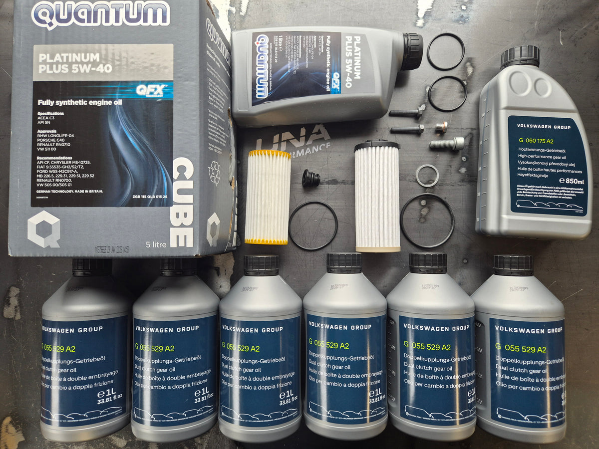 Complete Genuine VAG Service Kit – Engine Oil, DSG & Gen 5 Haldex – DQ250 / DQ381 / DQ500