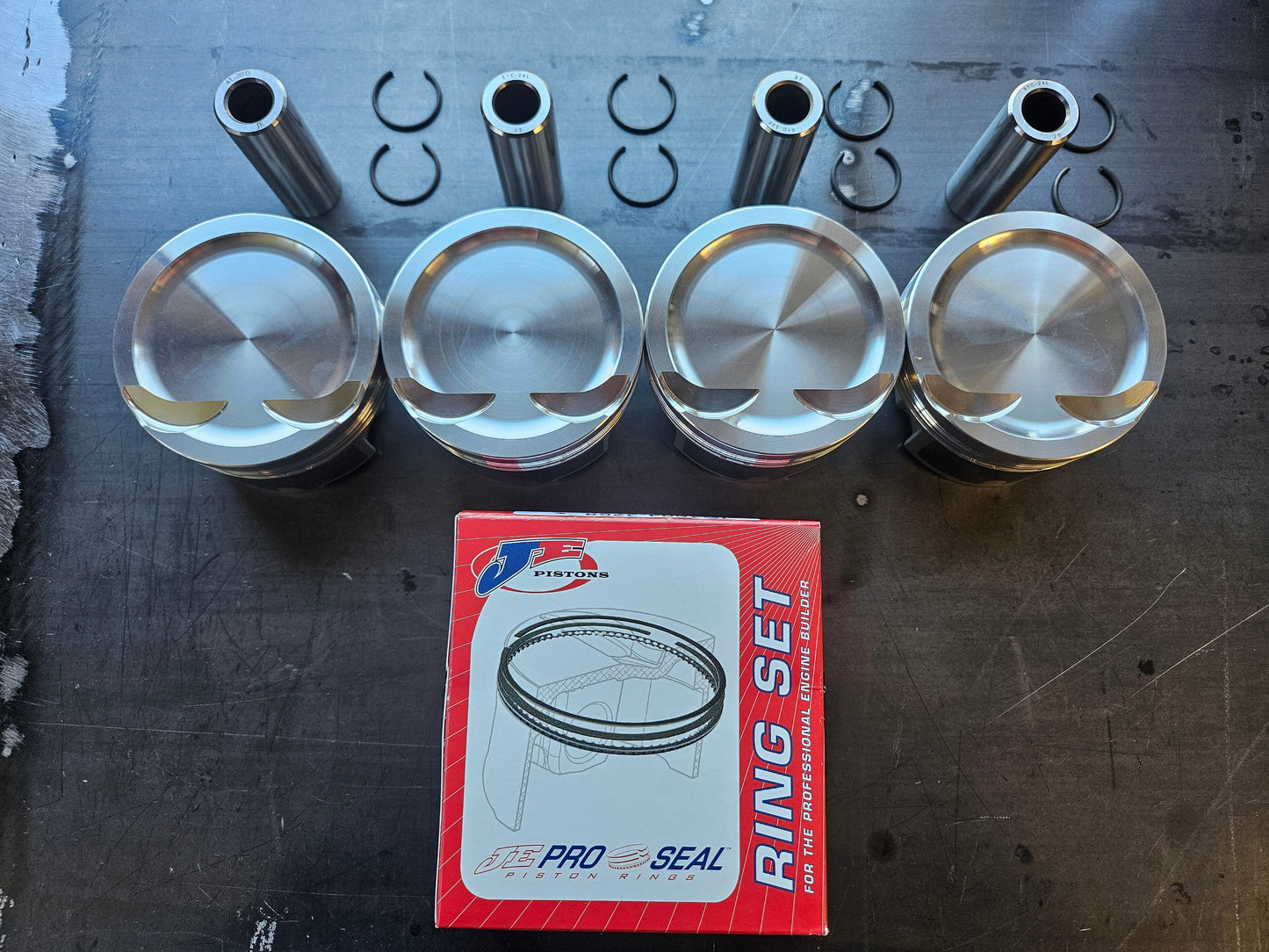 JE Forged Pistons – EA888 Gen 3 2.0 TSI – 23mm Pin – 83.mm