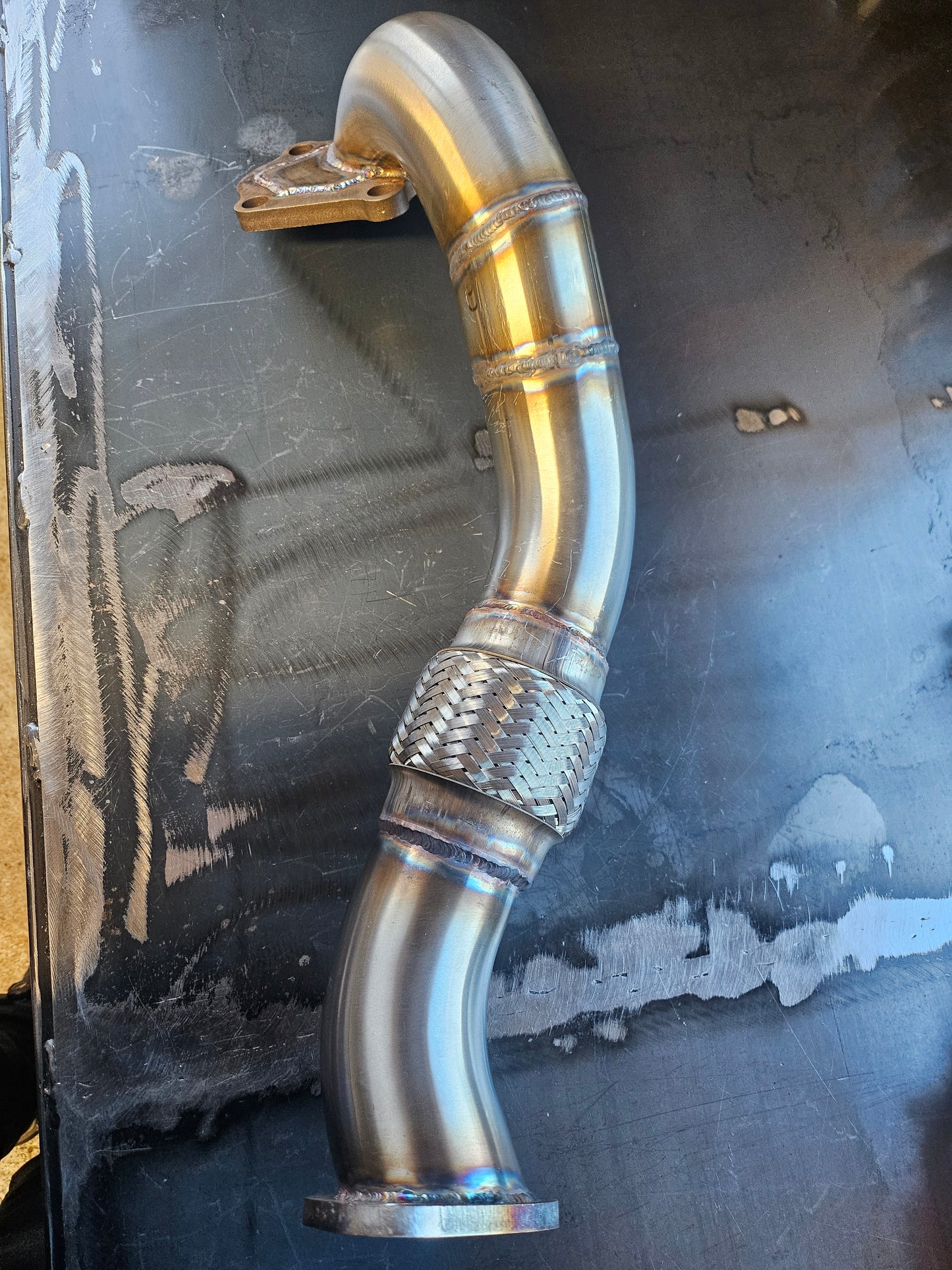 ST150 Turbo Conversion Downpipe – 304 Stainless Steel