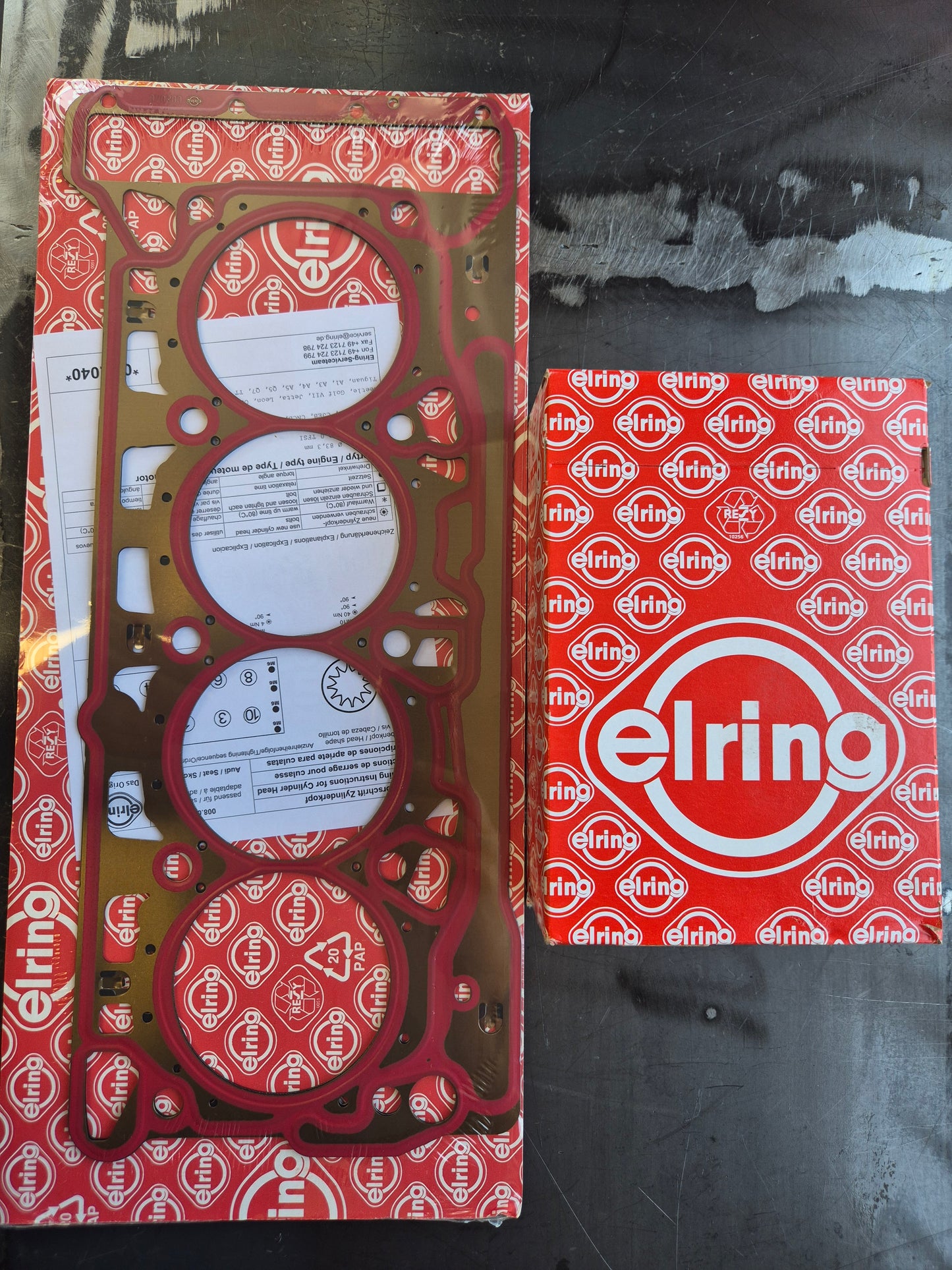 Elring OEM Head Gasket & Head Bolt Kit – EA888 Gen 3