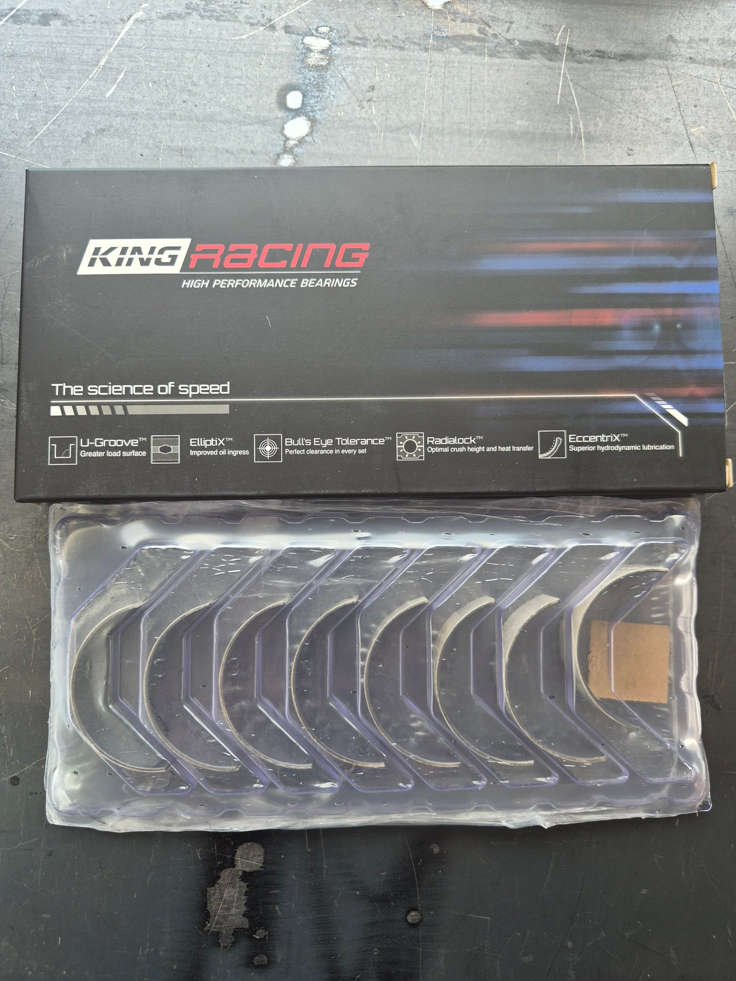 EA888 Gen 3 King Racing Big End Bearings | CJX DNU DJH | Performance Engine Bearings