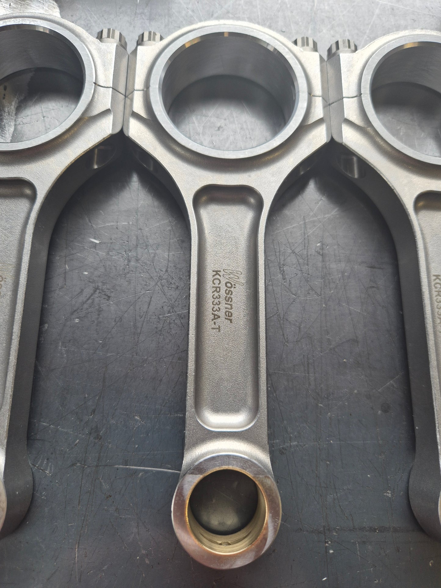 Wossner A-Beam Forged Conrods | EA888 Gen 3 | 23mm Pin | ARP 2000 Bolts