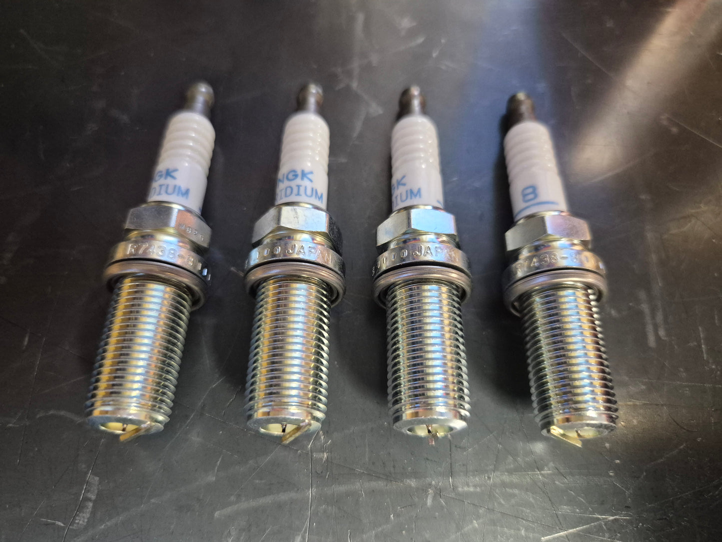 NGK Racing Competition R7438-8 Heat Range 8 Spark Plugs – Set of 4