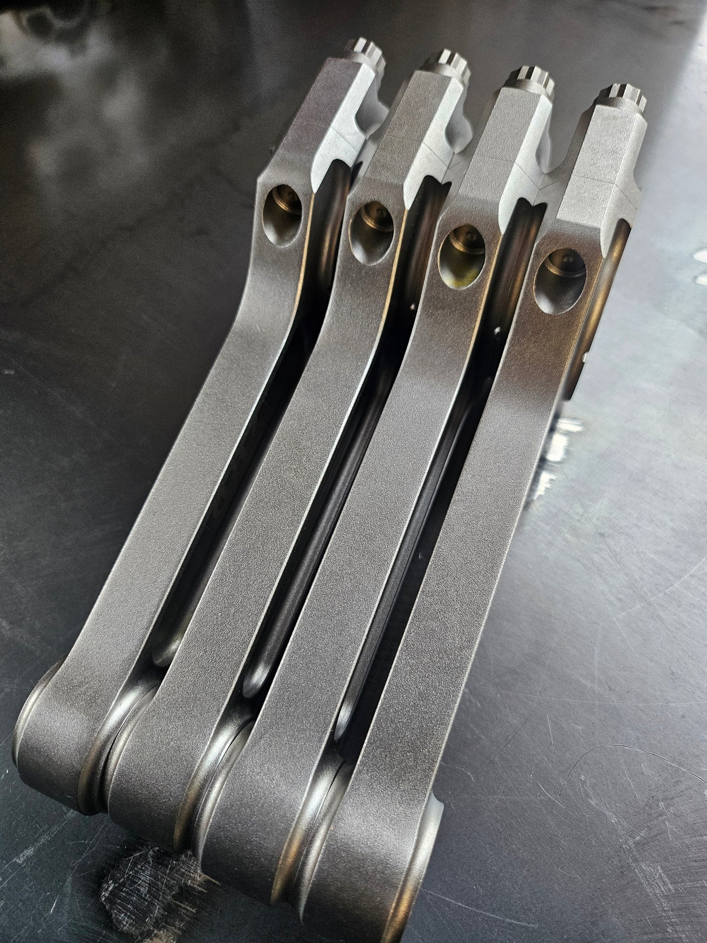 ZRP I-Beam Forged Connecting Rods – EA888 Gen 3 (21 mm Pins, Tabbed Big Ends)