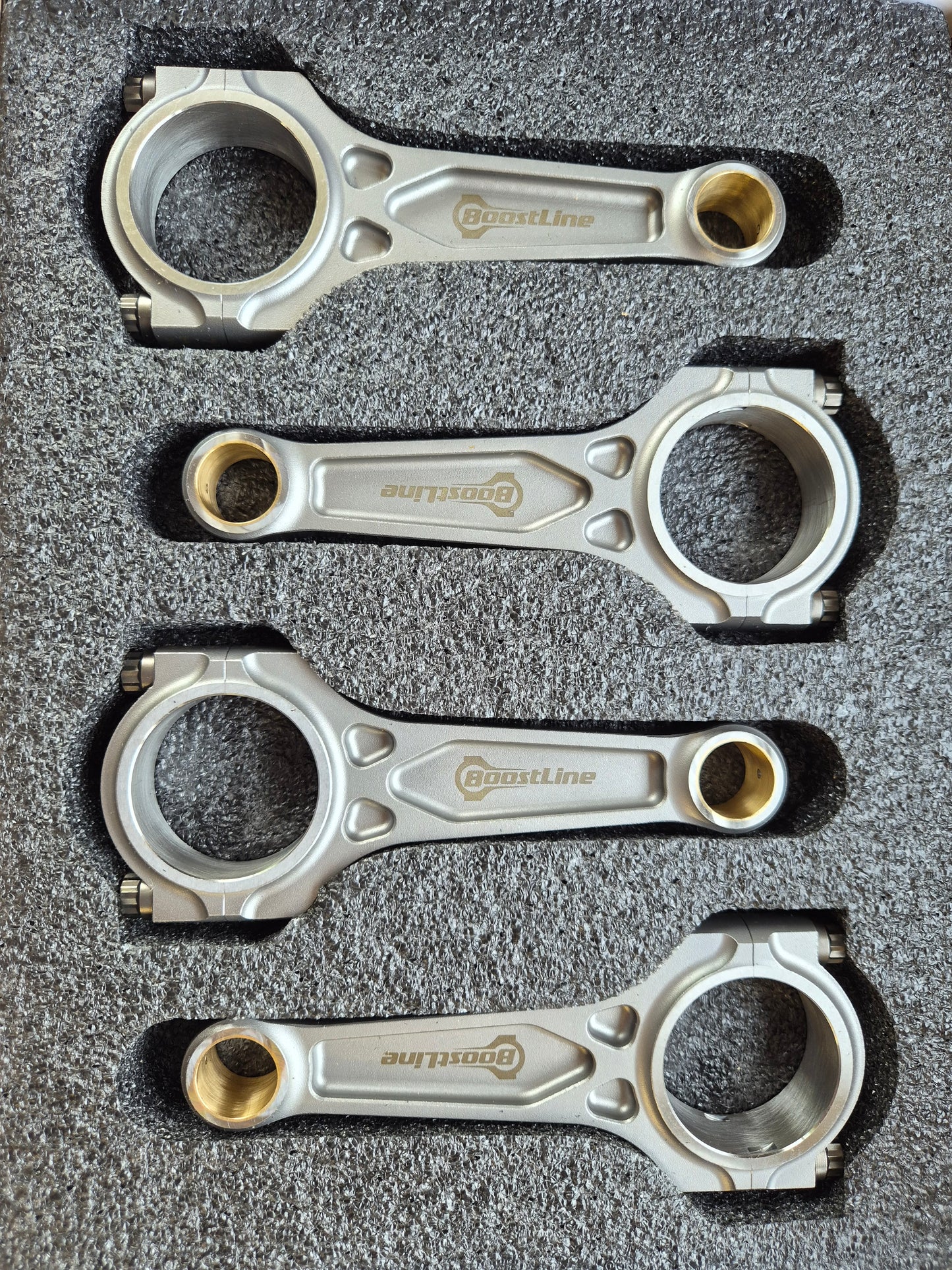 BoostLine Forged Connecting Rod Set – EA888 Gen 3 (22mm Wrist Pin)