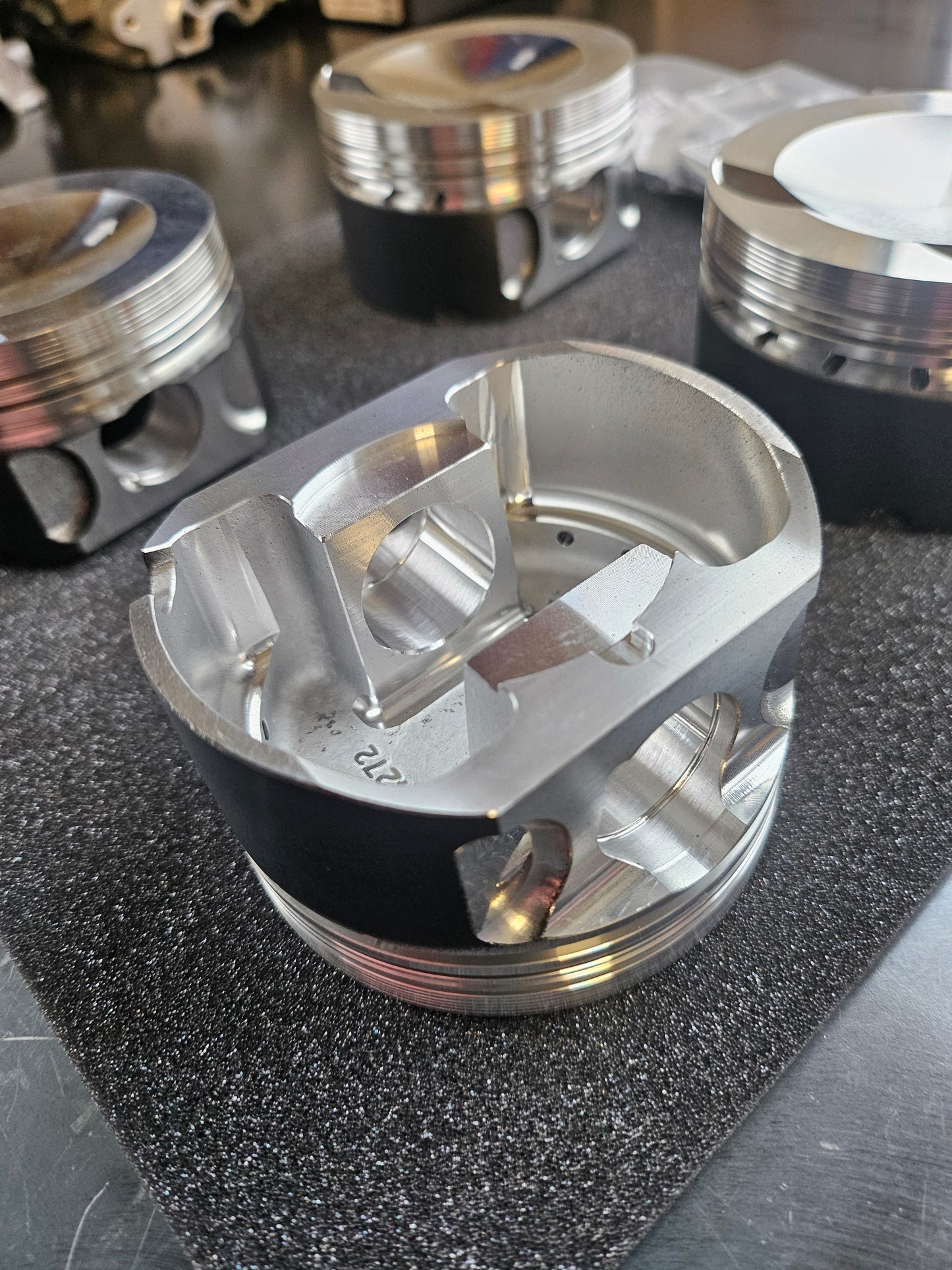 Wössner Forged Pistons – EA888 Gen 3 (21 mm Pin) – 82.5 mm / 83.0 mm