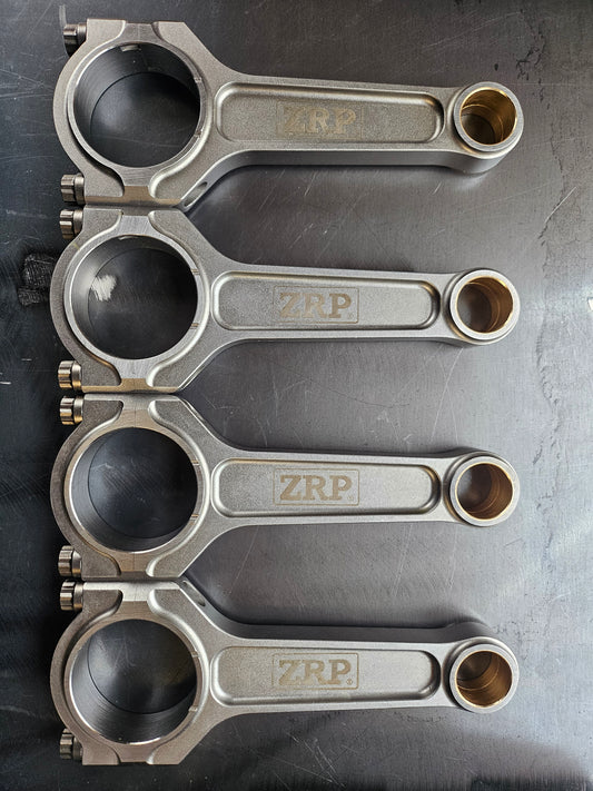 ZRP I-Beam Forged Connecting Rods – EA888 Gen 3 (21 mm Pins, Tabbed Big Ends)